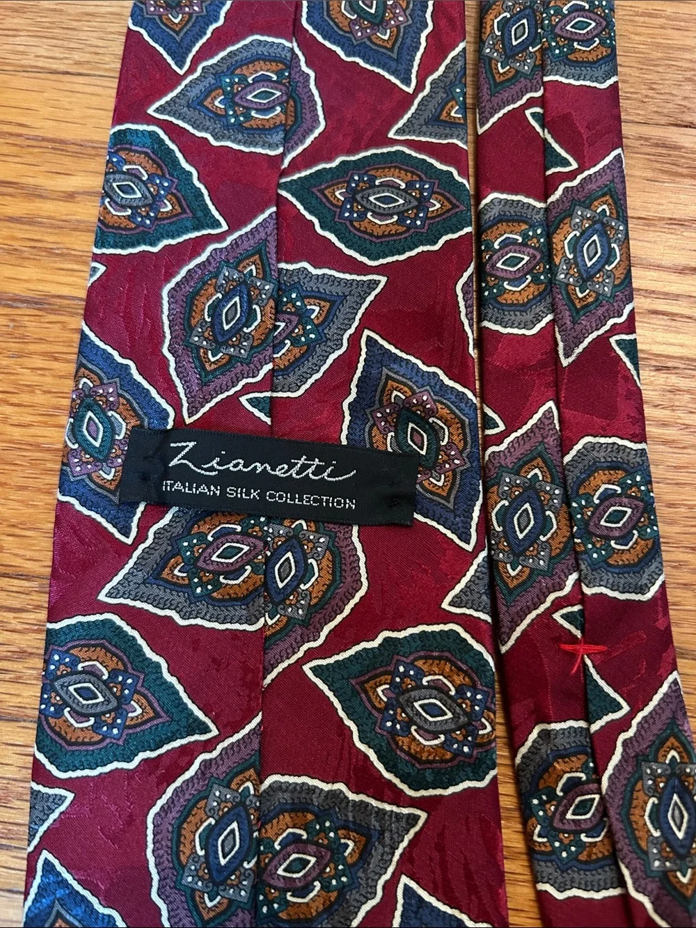 Men's Zianetti Italian Silk Collection Tie